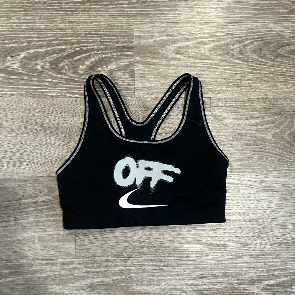 Off-White X Nike Sports Bra🖤🩷